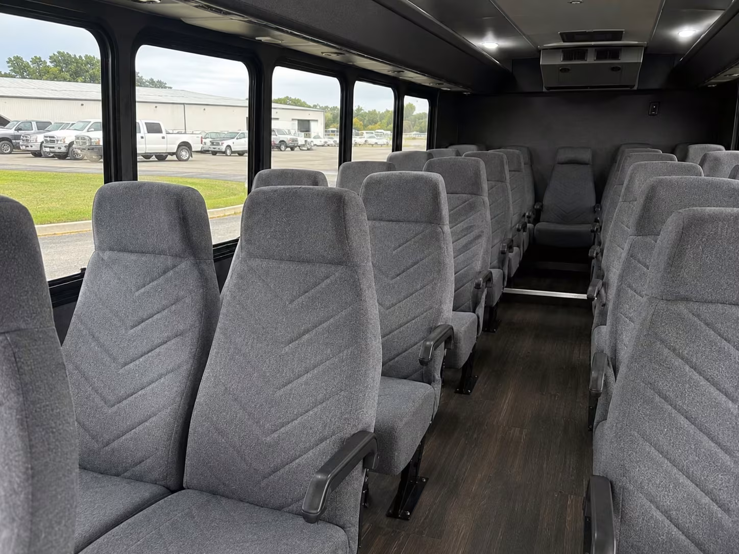 18 passenger minibus interior