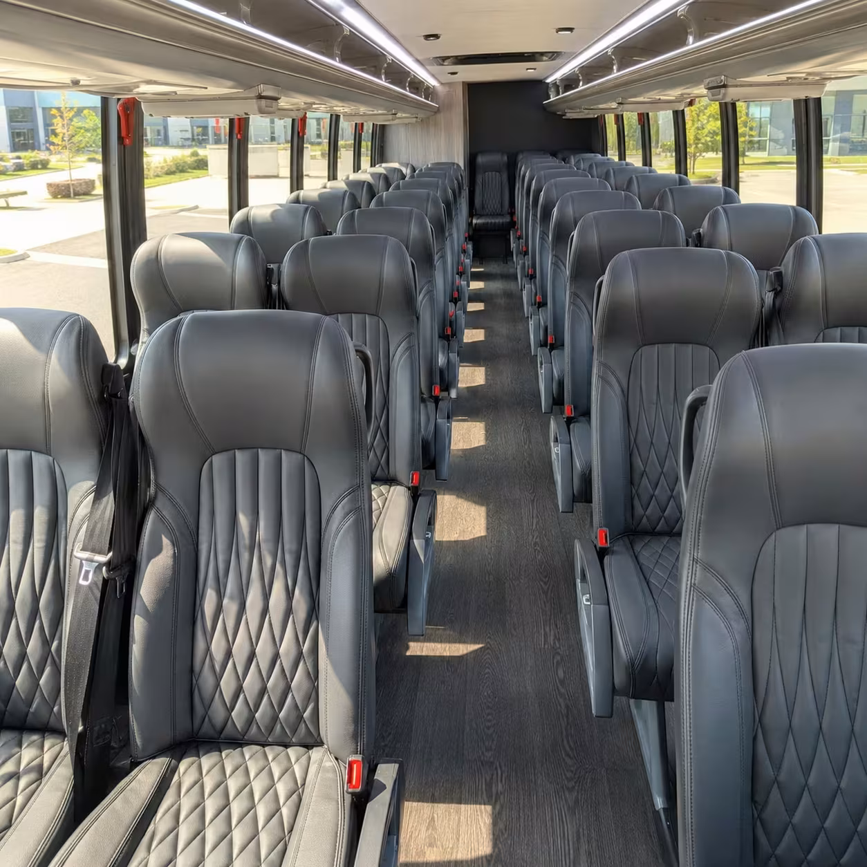 30 passenger minibus interior