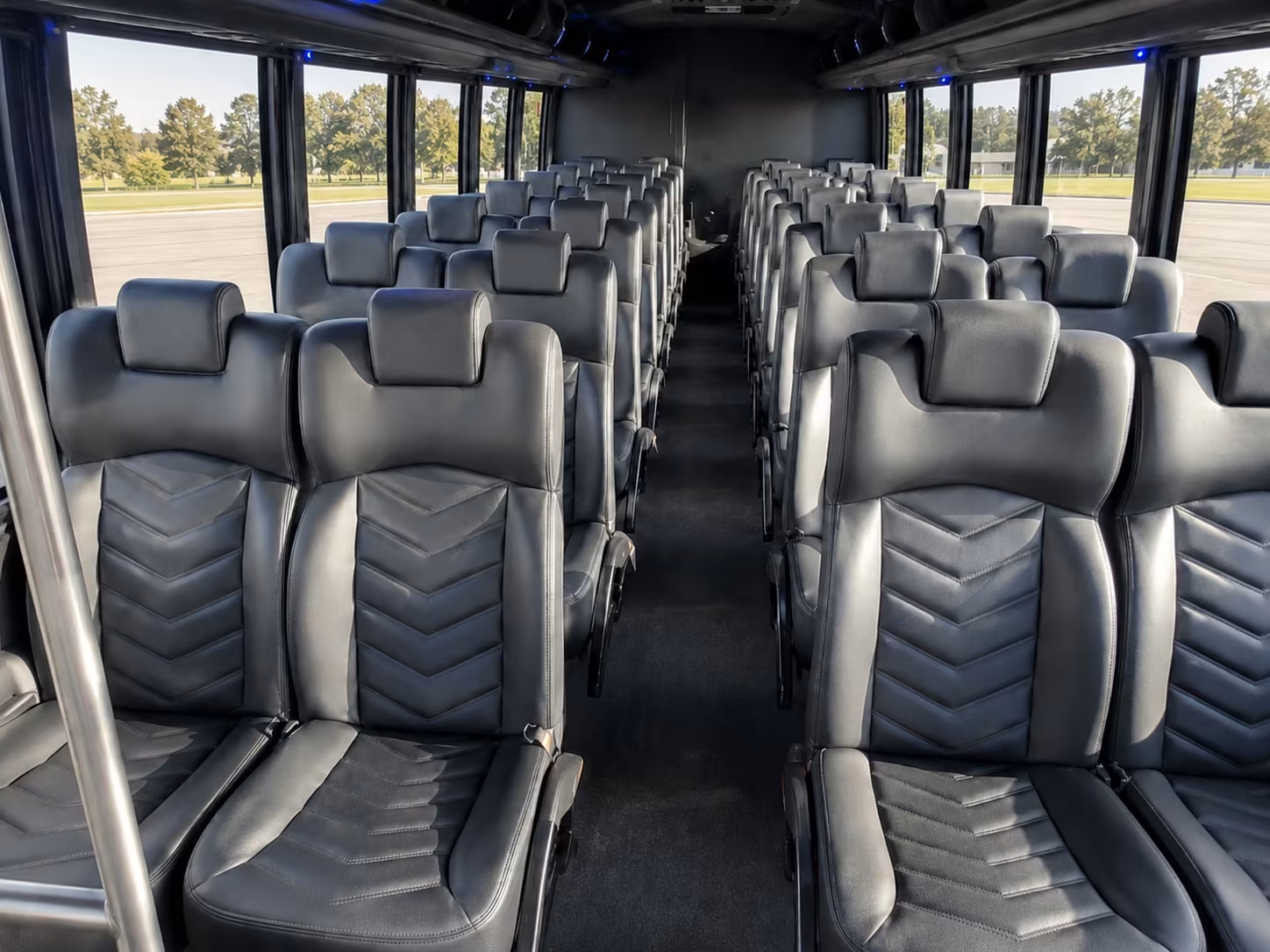 layton minibus rentals for off site employee parking lots