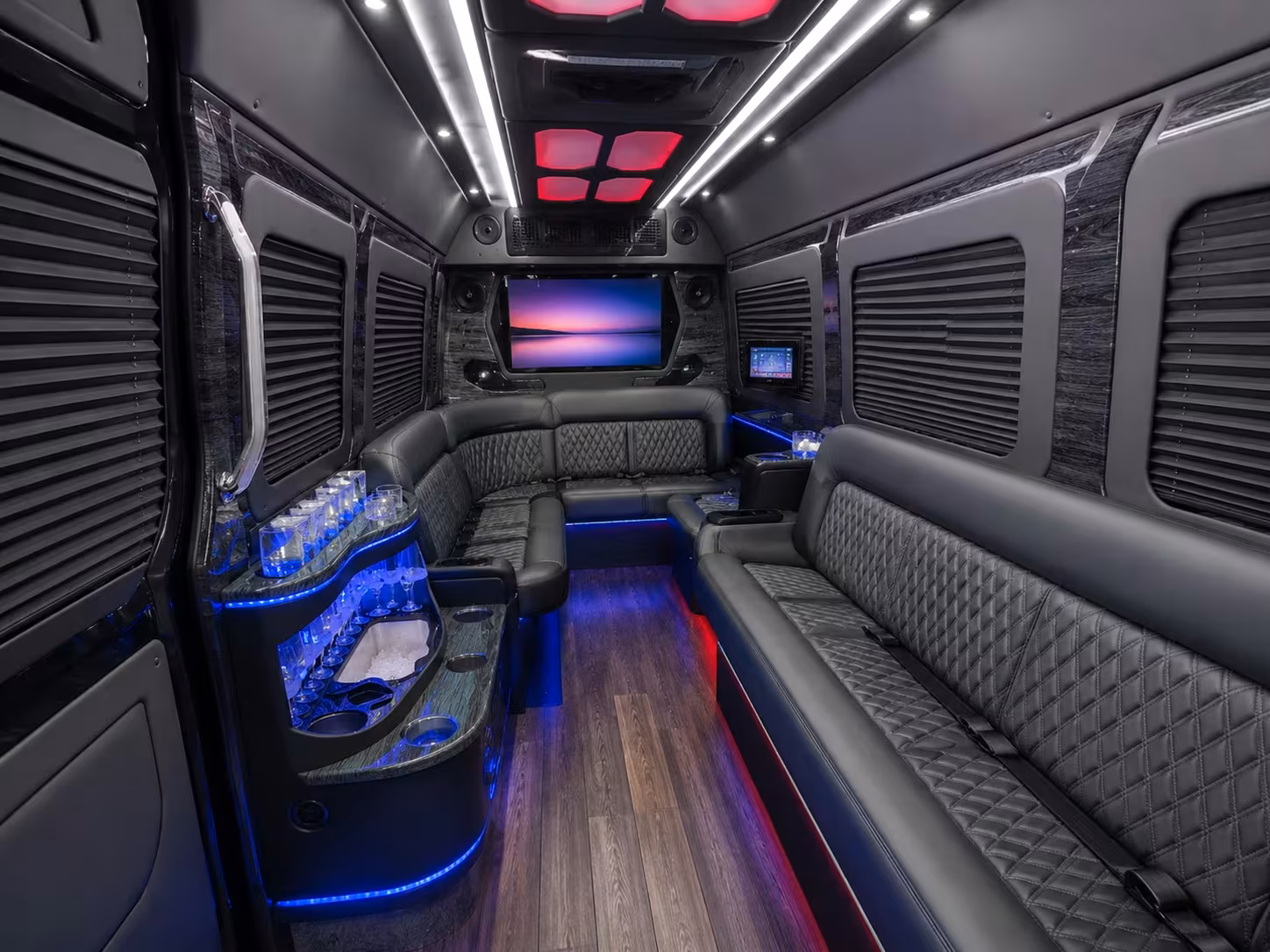 wheelchair accessible bus rentals for layton government groups