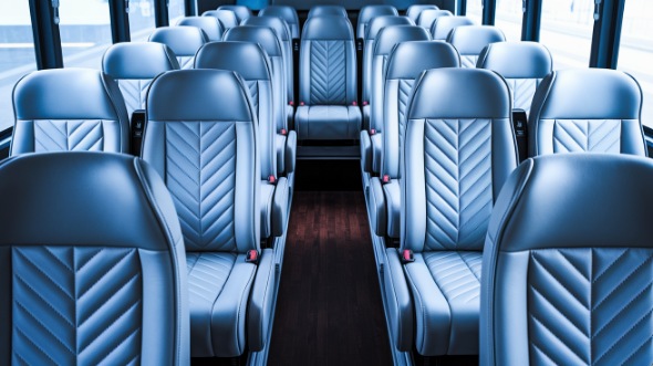 28 passenger minibus interior layton