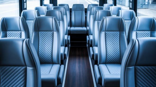 layton 30 passenger minibus inside