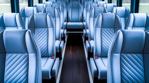 layton 35 passenger minibus inside