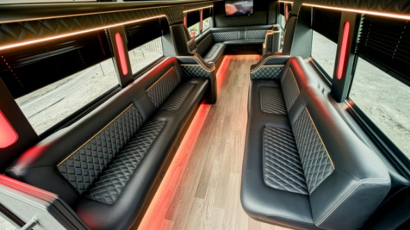 layton sprinter limo rental inside
