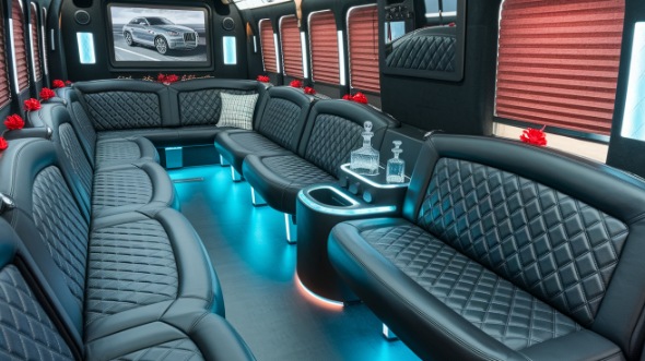 sprinter limo rental interior layton