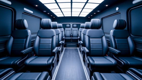 sprinter van with driver interior layton